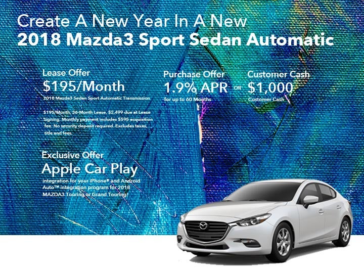 2018 Mazda3 Sport Sedan Automatic