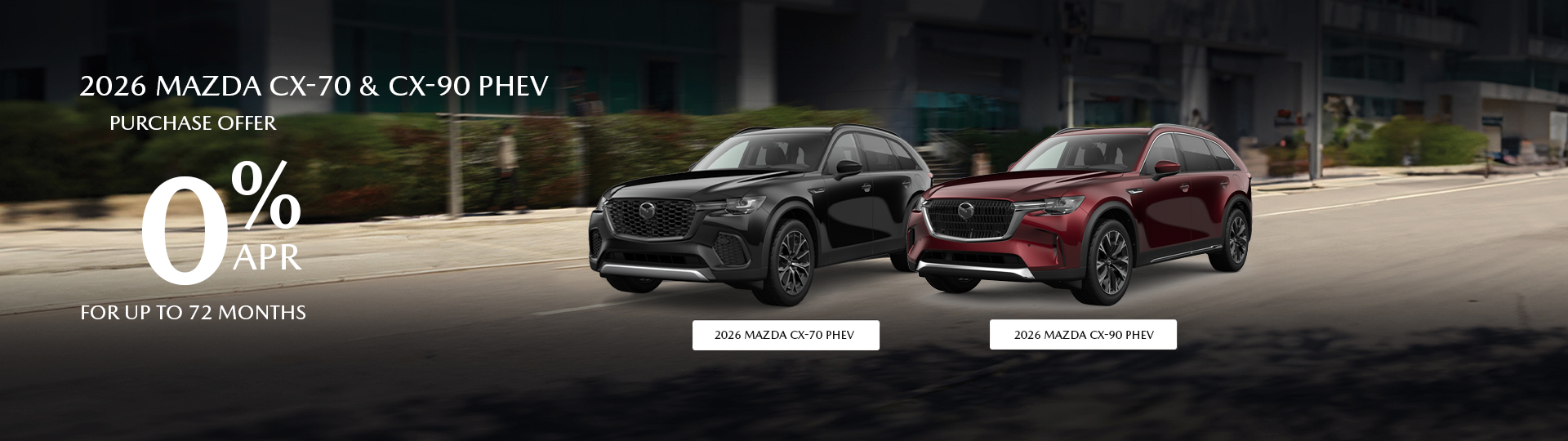 2026 Mazda CX-70 & CX-90 PHEV