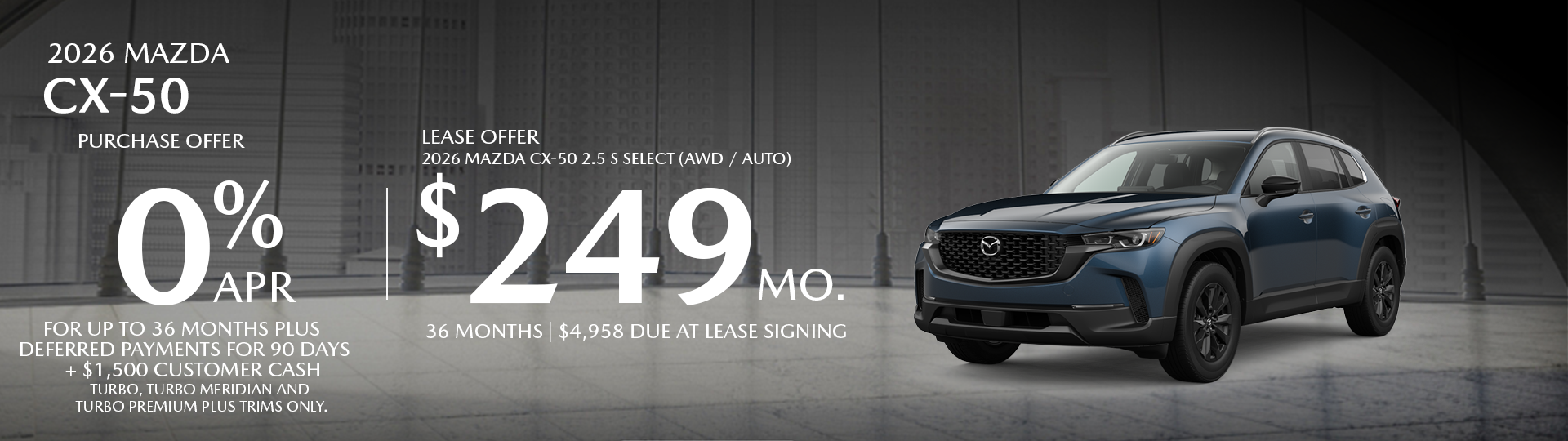 2026 Mazda CX-50