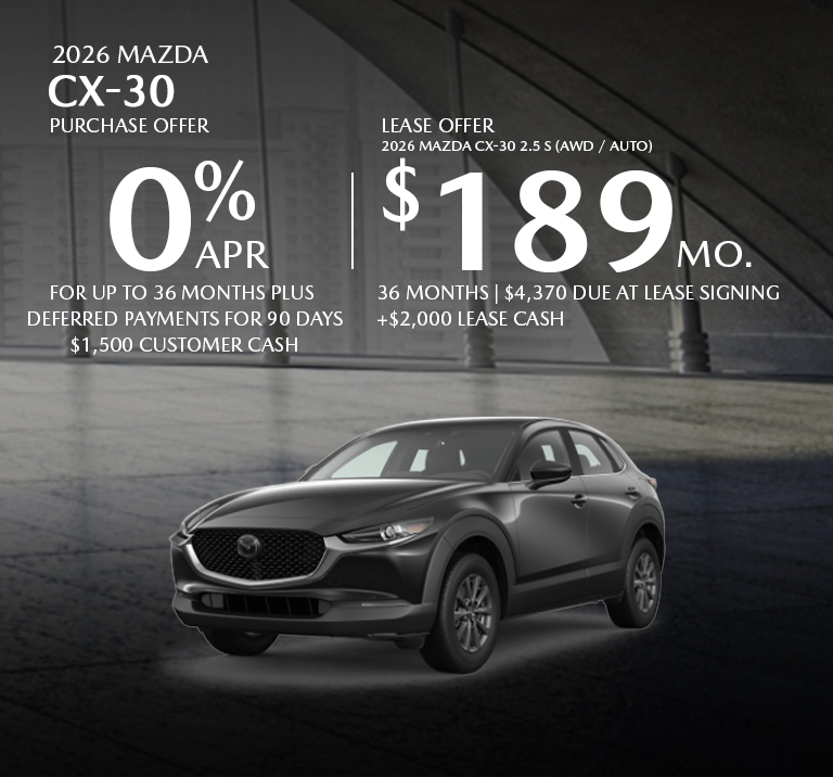 2026 Mazda CX-30