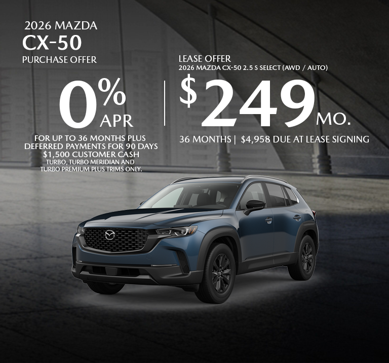 2026 Mazda CX-50