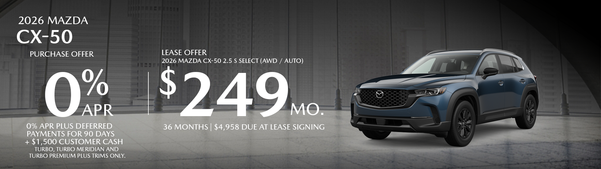 2026 Mazda CX-50