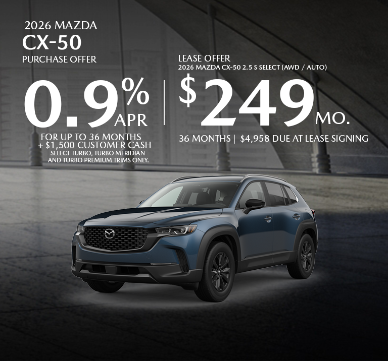 2026 Mazda CX-50